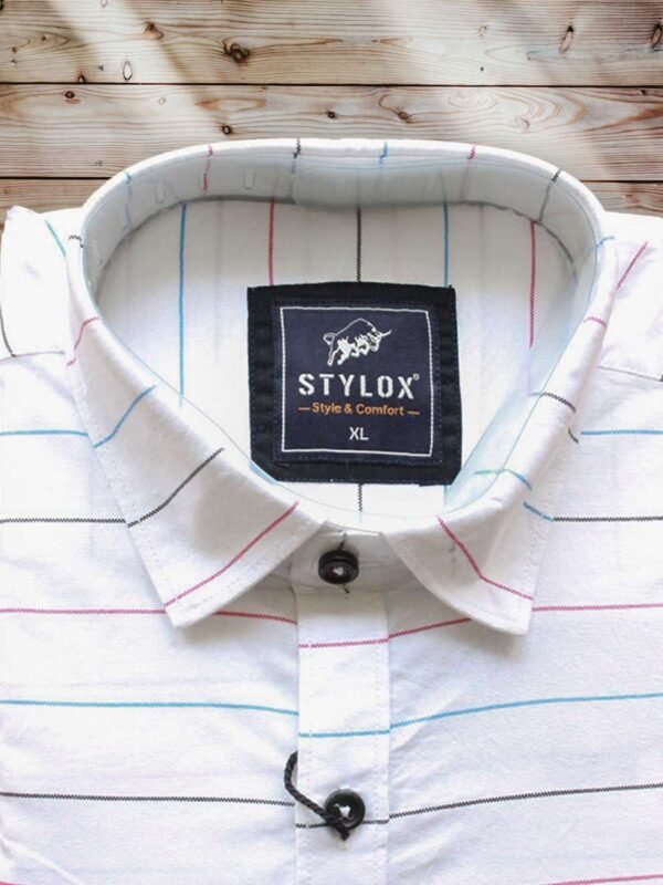 White Strip Shirt (1)