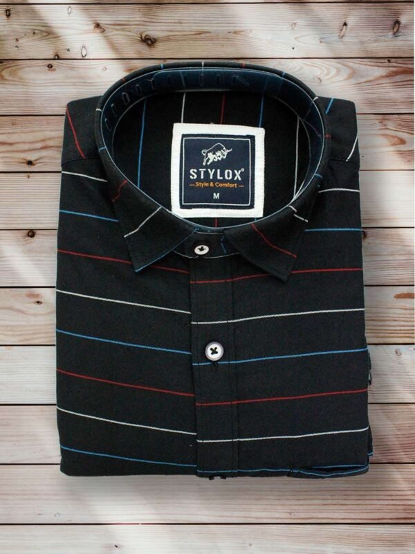 Black Strip Shirt (1)