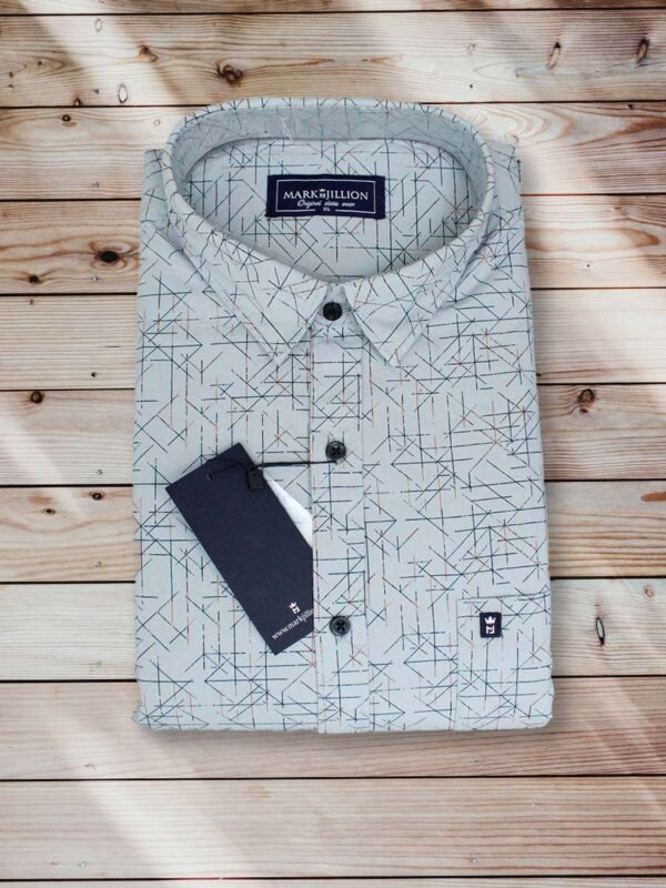 Light Blue Grey Shirt