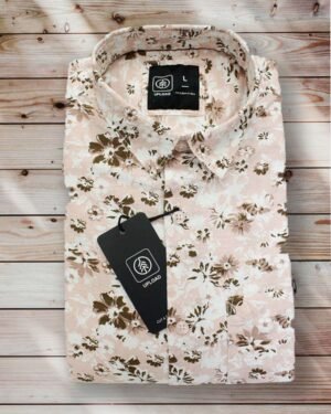 Pale Silver Printed