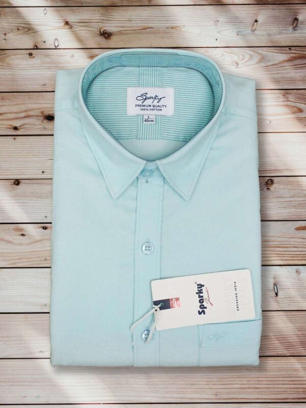 Plain Aqua Shirt (
