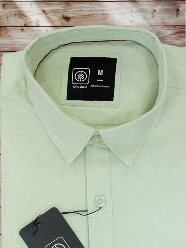 Plain Tea Green Shirt (1)