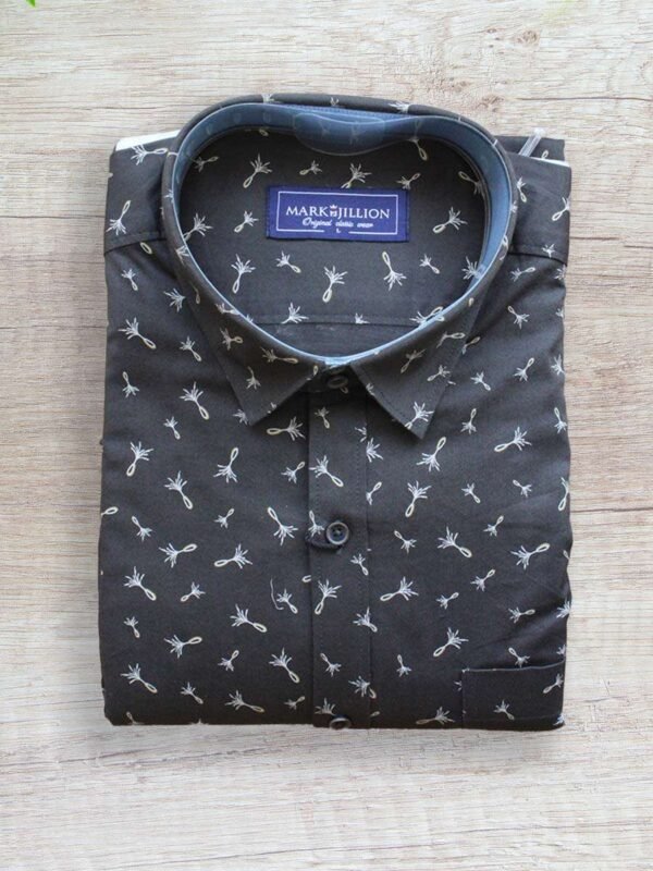 Printed Olive Shirt (2)