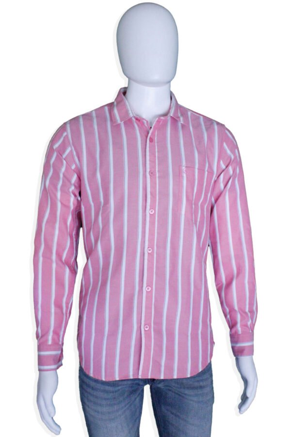 Men's Regular Fit Black Printed Cotton Shirt.
