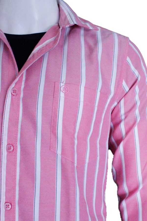 Men's Regular Fit Black Printed Cotton Shirt. - Image 7