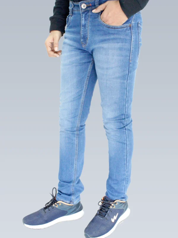 Men's Relaxed Fit Sky Blue Shaded.