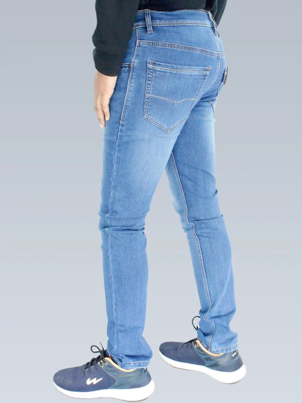 Men's Relaxed Fit Sky Blue Shaded. - Image 4